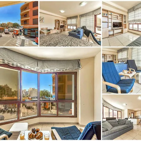 Medano Seafront - Beach Views & Downtown شقة El Médano